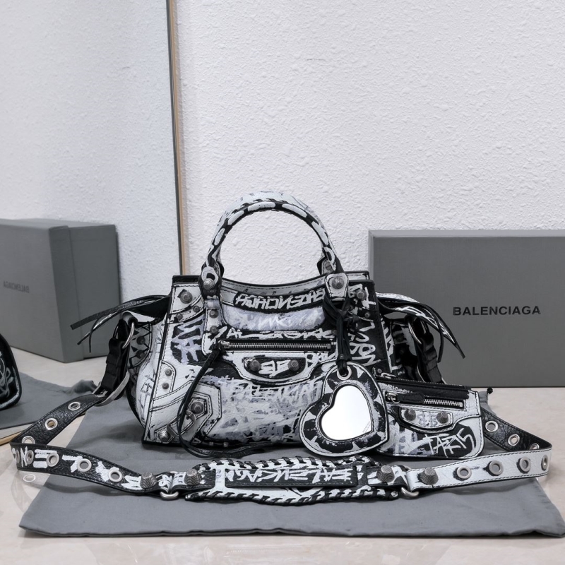 Ba*len*cia*ga top handle bags